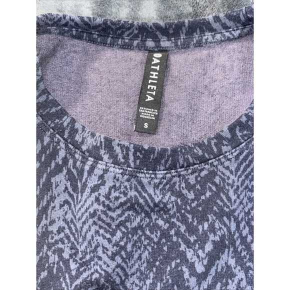 Athleta Athleisure Luxe Pullover Sweatshirt Womens S Oversized Cozy Gym Layer - Picture 6 of 6